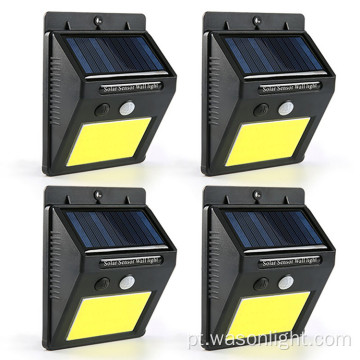 Ningbo Factory COB 48 LED LEDA LUZES DE SEGURANÇA EMBERNO DE MEIRA LUZES DE PALAVENDA SOLAR